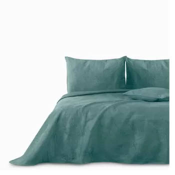 Cuvertura turcoaz pentru pat de o persoana 170x210 cm Palsha - AmeliaHome imagine