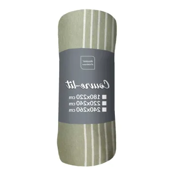 Cuvertura verde 220x240 cm Adele - douceur d'interieur imagine