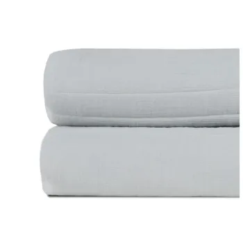 Cuvertura verde prafuit matlasata 180x260 cm - Ixia imagine