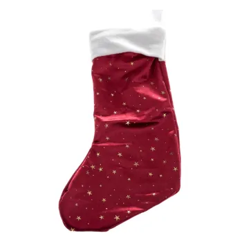 Decoratiune ciorap de Craciun din material textil Sock - Dakls imagine