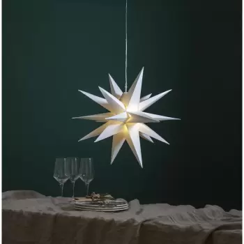 Decoratiune cu LED pentru Craciun pentru exterior Star Trading Alice, alb, o 57 cm imagine