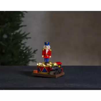 Decoratiune cu LED pentru Craciun Star Trading Nutcracker, inaltime 16 cm imagine