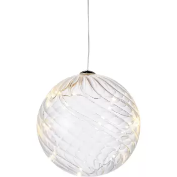 Decoratiune cu lumina LED Sirius Wave Ball, O 13 cm imagine