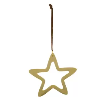 Decoratiune de Craciun Ego Dekor Star, auriu imagine