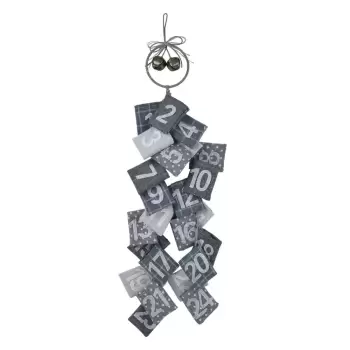 Decoratiune de Craciun in forma de calendar Advent Ego Dekor, inaltime 77 cm imagine
