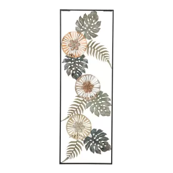 Decoratiune de perete din fier cu model din natura Mauro Ferretti Too Natura imagine