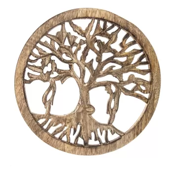 Decoratiune de perete din lemn Mango - Orion imagine
