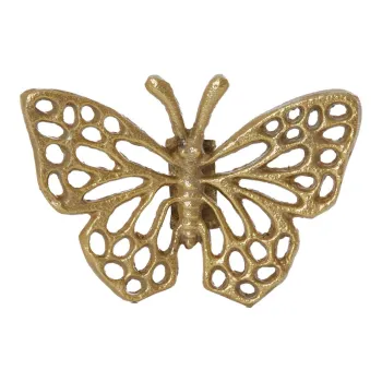 Decoratiune de perete din metal 10x7 cm Butterfly - Light & Living imagine