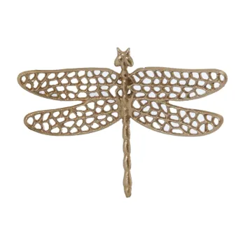 Decoratiune de perete din metal 24x17,5 cm Dragonfly - Light & Living imagine