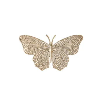Decoratiune de perete din metal 41x23 cm Butterfly - Light & Living imagine