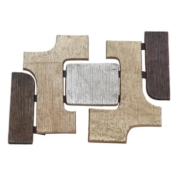 Decoratiune de perete din metal 44x31 cm Simbolo - Premier Housewares imagine