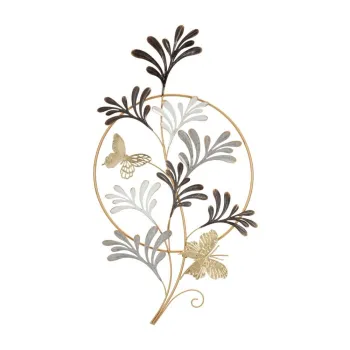 Decoratiune de perete din metal 50x92 cm Lixy - Mauro Ferretti imagine