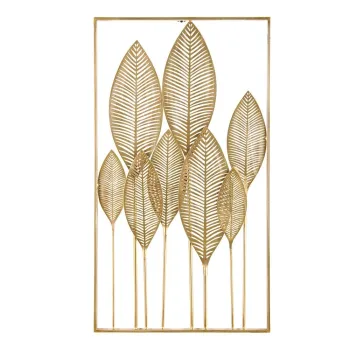Decoratiune de perete din metal 52,5x95 cm Adhira - Bizzotto imagine