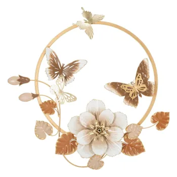 Decoratiune de perete din metal 58x63,5 cm Rouns - Mauro Ferretti imagine