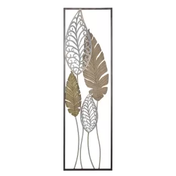 Decoratiune de perete Mauro Ferretti Foglie II, inaltime 99,5 cm imagine
