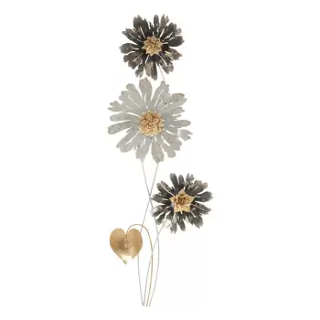 Decoratiune de perete Mauro Ferretti Simply, alb - negru imagine