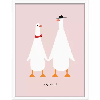 Decoratiune de perete pentru copii Gosling - Styler imagine