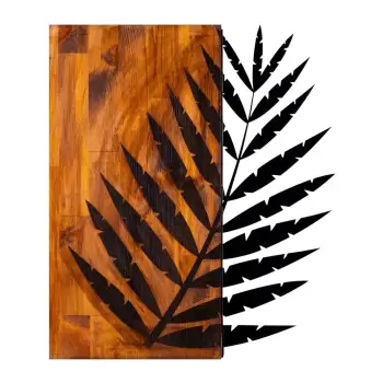 Decoratiune de perete Skyler Palm Leaf imagine