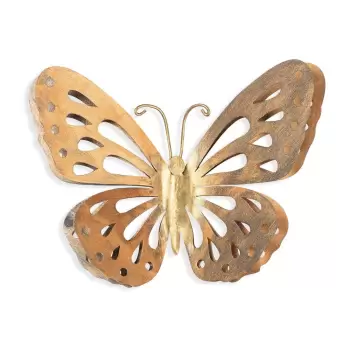 Decoratiune de perete Tanelorn Butterfly, auriu imagine