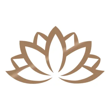 Decoratiune de perete Wallity Lotos, auriu imagine