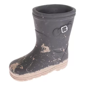 Decoratiune din beton Dakls Boot, gri imagine