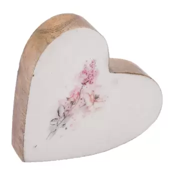 Decoratiune din lemn masiv de mango Ego Dekor Blossom imagine