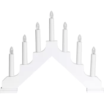 Decoratiune luminoasa alba Ada - Star Trading imagine