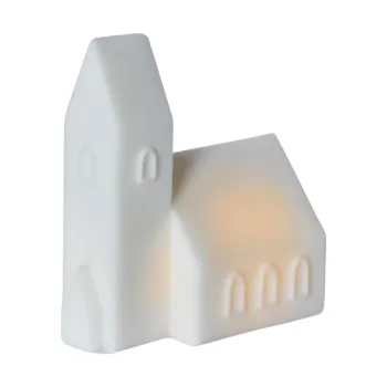 Decoratiune luminoasa alba cu baterii Copenhagen City Church - Sirius imagine