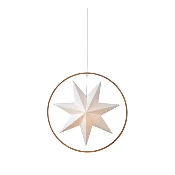 Decoratiune luminoasa alba/maro o 50 cm Speranza - Markslojd imagine