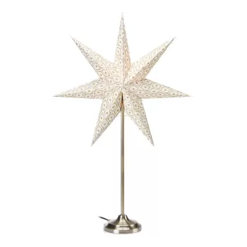 Decoratiune luminoasa alba o 45 cm cu model de Craciun Baroque - Markslojd imagine
