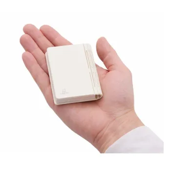 Decoratiune luminoasa alba portabila cu USB BookLight - Gingko imagine