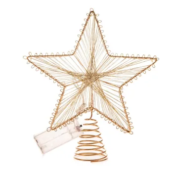Decoratiune luminoasa aurie cu baterii Startop - Dakls imagine
