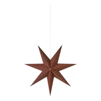 Decoratiune luminoasa burgundy suspendata o 45 cm cu model de Craciun Baroque - Markslojd imagine