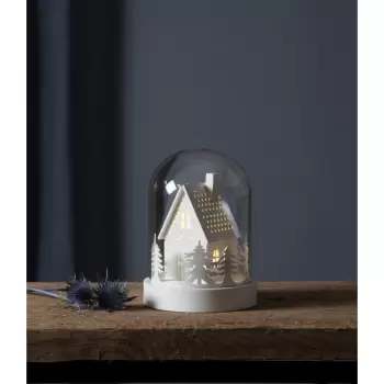 Decoratiune luminoasa cu LED Star Trading Kupol House, inaltime 17,5 cm imagine