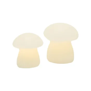 Decoratiune luminoasa de Craciun alba 2 buc. o 9 cm Elvina - Sirius imagine