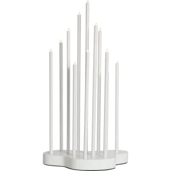 Decoratiune luminoasa de Craciun alba Buzz - Star Trading imagine