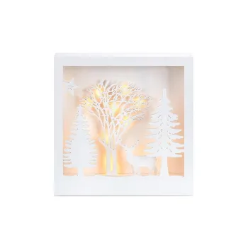 Decoratiune luminoasa de Craciun alba Folkabo - Markslojd imagine