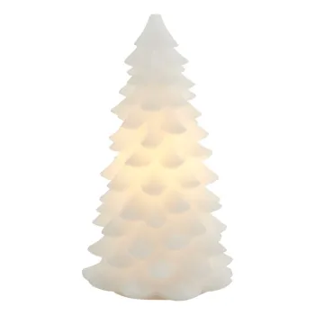 Decoratiune luminoasa de Craciun alba o 13 cm Carla - Sirius imagine