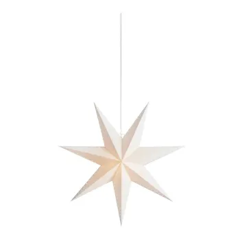 Decoratiune luminoasa de Craciun alba suspendata cu alimentare la priza o 60 cm Lively - Markslojd imagine