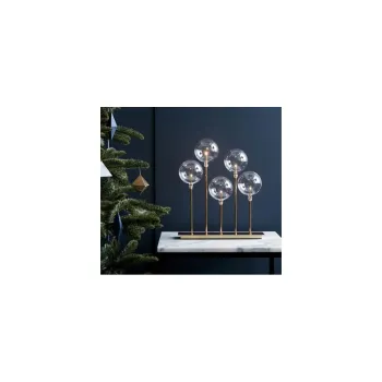 Decoratiune luminoasa de Craciun aurie - Markslojd imagine
