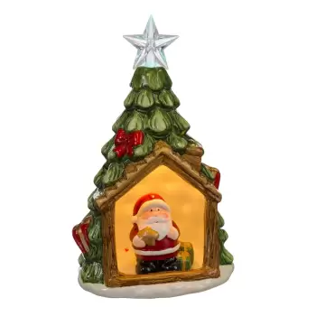 Decoratiune luminoasa de Craciun din ceramica Unimasa imagine