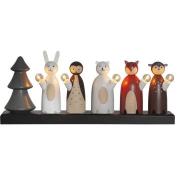 Decoratiune luminoasa de Craciun Forest Friends - Star Trading imagine