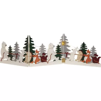Decoratiune luminoasa de Craciun Forest Friends - Star Trading imagine