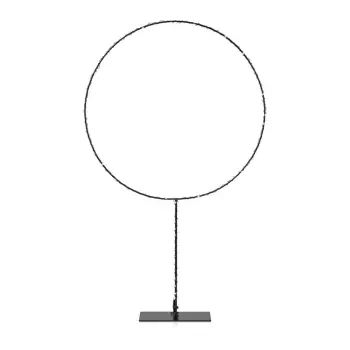 Decoratiune luminoasa de Craciun Markslojd Alpha Circle, negru imagine