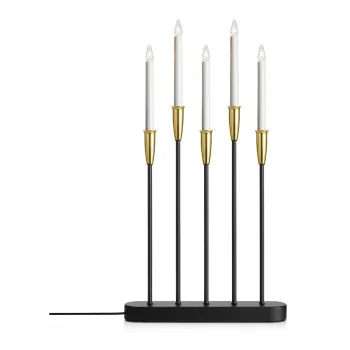 Decoratiune luminoasa de Craciun neagra Nice - Markslojd imagine