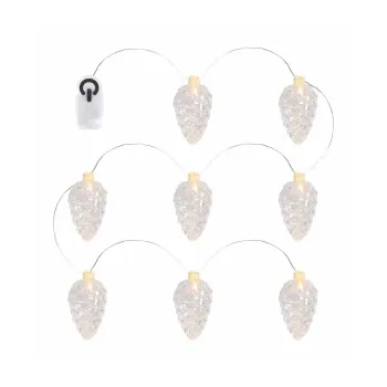 Decoratiune luminoasa de Craciun numar becuri 8 buc. lungime 120 cm Celina - Sirius imagine