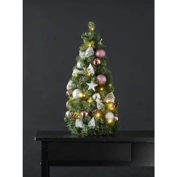 Decoratiune luminoasa de Craciun verde o 34 cm Noel - Star Trading imagine