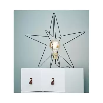 Decoratiune luminoasa Markslojd Asterix, inaltime 49 cm, negru imagine