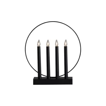 Decoratiune luminoasa neagra Glossy - Star Trading imagine