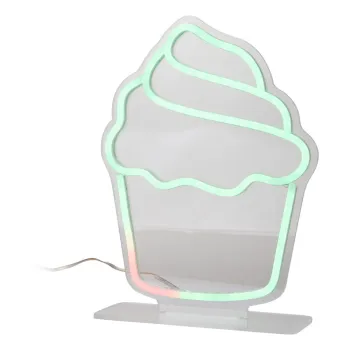 Decoratiune luminoasa neon LED 5 W Colour Changing Cupcake - Leitmotiv imagine